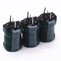 Transformateur de surtension à actionnement piézoélectrique pour petit buzzer, 3 broches, bobine de surtension, fil 100% cuivre, certifié CE pour systèmes d'alarme incendie