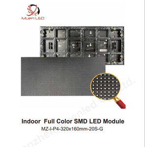 โมดูล LED สีเต็มรูปแบบ P4 สำหรับใช้งานภายในอาคาร จอแสดงผลดิจิทัล LED สำหรับโฆษณา  แผงแสดงผลวิดีโอวอลล์ - Product Image 2