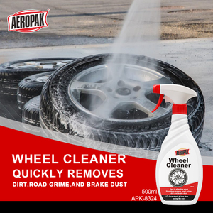 AEROPAK Nettoyant puissant pour roues et pneus, mousse avec brillance de cire longue durée pour le detailing automobile - Product Image 2