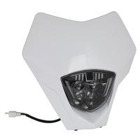 Ensemble de phares LED MIANA GasGas EC250 EC300 EC350, aluminium CNC 6061, plastique PP noir, Enduro Racing 2024 2025 2026