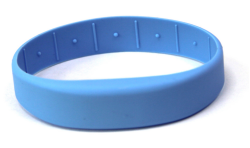 Pulsera <span class=keywords><strong>RFID</strong></span> de Silicona Personalizable de 125KHz, Brazalete <span class=keywords><strong>RFID</strong></span> de Goma TK4100 para Control de Acceso - Product Image 2