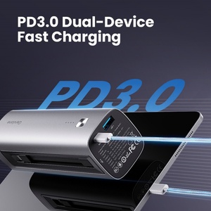 Cargador Portátil Gendome Micro 30 22.5W PD de Carga Rápida LiFePO4 con Advertencia de Batería Baja, Multiprotocolo y Cable Integrado - Product Image 1