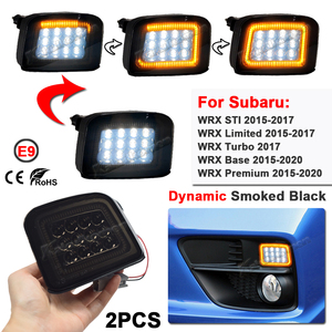 <strong>LED</strong> Front Turn Signal Lamp Amber + White <strong>LED</strong> <strong>Daytime</strong> <strong>Running</strong> <strong>Light</strong> <strong>For</strong> Subaru STI Limited 2015-2017 WRX 2015-2020 New Condition - Product Image 5