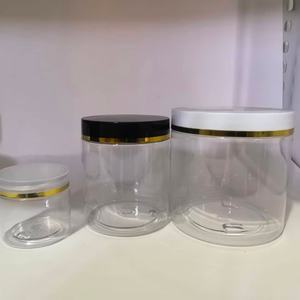 Pot en plastique rond personnalisé avec logo, 100g, 120g, 150g, 200g, 250g, conteneur vide pour soins de la peau, emballage cosmétique - Product Image 3