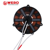 Brûleurs cuisinière à Induction capteur haute puissance contrôle tactile bobine de cuivre rond infrarouge lointain plat céramique élément chauffant électrique