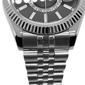 Garantie de qualité Montre à quartz vintage résistante aux rayures pour hommes Montre à bracelet en métal étanche - Product Image 4