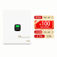 LUSEN String İnvertör IP65 12KW PV Girişi 220-240VAC 48VDC %100 Verimli Hibrit Güneş Enerjisi Depolama Saf Sinüs Dalgası Tek/Üçlü/Çift