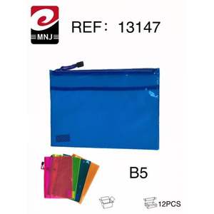 B5 Fluorescent Plastic <b>Document</b> Bag & CARPETA Product Category for Paper & Media <b>Boxes</b> - Product Image 1