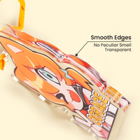 Porte-clés en acrylique personnalisés avec un design mignon d'anime et de dessins animés, logo personnalisé, impression UV de haute qualité, finition brillante - Cadeau idéal