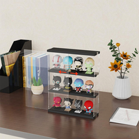 Vitrina Acrílica de Pared para Funko POP, Estantes Transparentes para Coleccionables, Exhibidor para Figuras