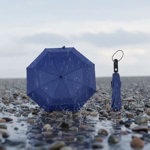 Parapluie pliable personnalisé de bonne qualité, résistant à la pluie, pour couple - Product Image 1