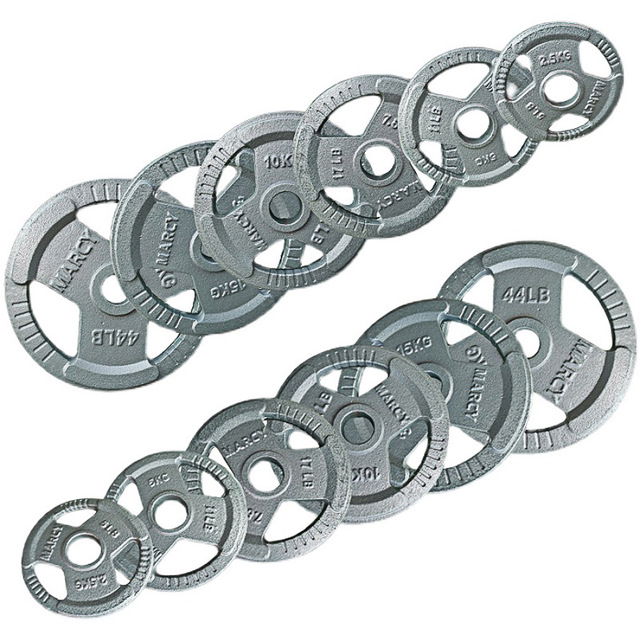Wholesale Gym Fitness Equipment Strength Training Cast Iron Weight Plates Weight Lifting Discs