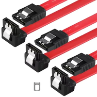 Kabel Data TRONIXIN Universal High-Speed SATA3.0 Flat Shielded Tinned Copper dengan Selubung PVC, Pengisian Cepat 3A, Kabel Kepang untuk Penggunaan Multimedia