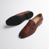 Mocassins en cuir véritable pour hommes – Chaussures confortables, légères et antidérapantes pour le bureau et le quotidien