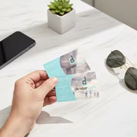Carte de membre personnalisée CR80 en PVC transparent, étanche, avec puce RFID, formes personnalisées, code-barres, code QR, impression numérique