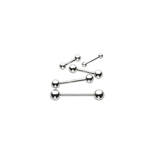 <span class=keywords><strong>Piercing</strong></span> per Lingua e Capezzolo in Titanio ASTM F136 14G 1.6mm con Filettatura Interna, Gioiello per Body <span class=keywords><strong>Piercing</strong></span> - Product Image 2