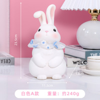 Tirelire personnalisée en résine PVC style Avengers pour enfants, cadeau d'anniversaire, tirelire lapin, tirelire ATM pour enfants, boîte à monnaie mignonne avec serrure à clé