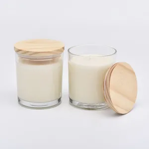 2023 Soy Beeswax Coconut Palm Scented Candle for Wedding Souvenir Gift for Guest