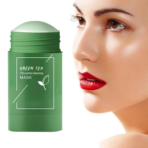 Maschera Solida al Tè Verde in Offerta Speciale, Maschera al Fango per Acne, Idratante, Detergente Profonda, Controllo Oleosità, Prezzo all'Ingrosso di Fabbrica - Product Image 2