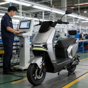 Moto électrique puissante CKD 76V 1000W, deux places, scooter électrique, moto - Product Image 5