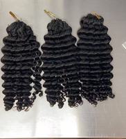 Extensions de cheveux humains à micro-anneaux pour tresses, effet plume, sans nœuds, sans trame