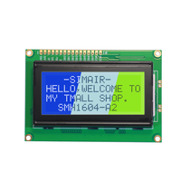 Industrielles 16x4 Zeilen LCD-Modul, blauer Hintergrund, negative Anzeige, 5V Logik, IC ST7066