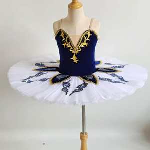 Tutú <span class=keywords><strong>de</strong></span> Ballet Profesional para Niñas, Azul y Rosa, Estilo Platter Pancake, Vestido <span class=keywords><strong>de</strong></span> Fiesta <span class=keywords><strong>de</strong></span> Bailarina, Disfraz <span class=keywords><strong>de</strong></span> Danza para Adultas, Mujeres, Niñas y Niños - Product Image 1