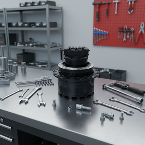 Piezas de maquinaria de construcción Repuestos de excavadora para piezas hidráulicas de excavadora de accionamiento <span class=keywords><strong>final</strong></span> E320D - Product Image 1