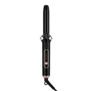 Fers à friser professionnels en céramique, chauffage PTC, indicateur LED, 360°, fabrication italienne. Fer à boucler à cordon rotatif double tension WLQ-7388 Ceramic Coa - Product Image 2