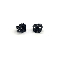 Clips de pare-chocs pour voiture Écrous de cage de verrouillage carrés zingués pour armoire d'étagère de serveur