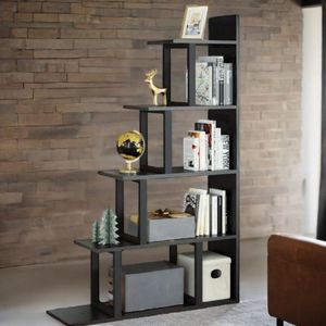 Estantería de dormitorio minimalista y de varios pisos para uso doméstico, estantería pequeña para sala de estar - Product Image 4