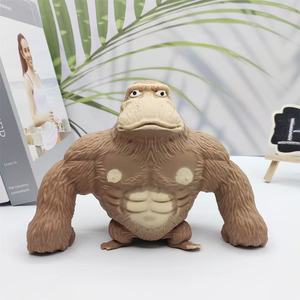 Juguetes Mochi de Gorila Clásico de 230g al por Mayor, Juguetes Sensoriales para Niños, Antiestrés, para Apretar, Divertidos Juguetes de Animales para Niños - Product Image 4
