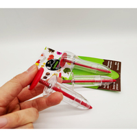 10cm PS + PP de jardinage de couleur portable mini hand held cadran semoir semences semeur