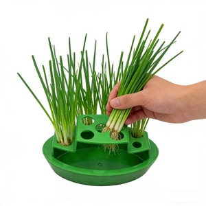 Hydroponic Scallion Grower Soilless Automatic Regenerating For Home Use Round Design No Installation Required - Product Image 5