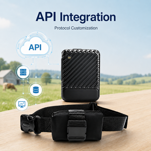 Collier GPS 4G intelligent pour bétail, 10000 mAh, longue autonomie, positionnement programmé, lecture <span class=keywords><strong>de</strong></span> l'historique des trajets, localisateur pour pâturage - Product Image 2