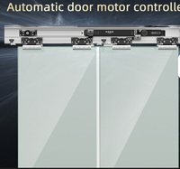 Motor Penggerak Pintu Geser Kaca Otomatis Guidi dengan Sistem Kontrol Akses Rel, Produsen OEM