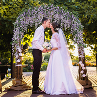 Bunga Wisteria Putih Dekorasi Pernikahan Grosir Pabrik, Bunga Wisteria Buatan yang Dapat Digunakan Kembali, Untaian Wisteria Gantung