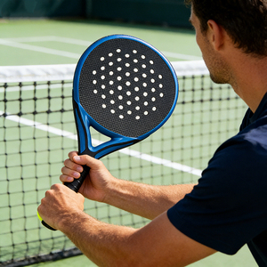 <span class=keywords><strong>Raqueta</strong></span> <span class=keywords><strong>de</strong></span> <span class=keywords><strong>Tenis</strong></span> Portátil <span class=keywords><strong>de</strong></span> Fibra <span class=keywords><strong>de</strong></span> Carbono Tipo Placa, Más Vendida, con Red <span class=keywords><strong>de</strong></span> Nailon, Agarre Antideslizante, Duradera <span class=keywords><strong>para</strong></span> Juego Competitivo - Product Image 1