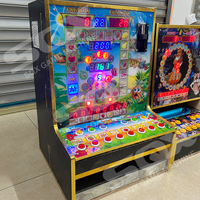 Décodeur de machine de jeu SQX Mario-02 à monnayeur, garantie 1 an, langues japonais/espagnol/anglais, bois, 110/220V, compatible pièces de monnaie