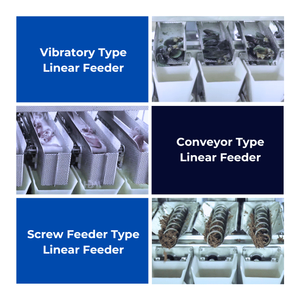 Balance linéaire multi-têtes anti-adhésive à 8 têtes, 1,5 L, avec alimentation par vis et trémie à dégauchissage pour machine d'emballage de sardines et de calamars - Product Image 2