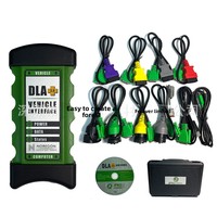 Herramienta de Diagnóstico Profesional DLA 2019V1/2025 V2, Escáner y Probador para Camiones de Trabajo Pesado de 24V, JPRO DLA+