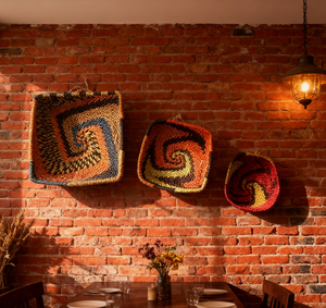 <span class=keywords><strong>Panier</strong></span> mural en papier tressé à la main style Art Déco BOHO <span class=keywords><strong>africain</strong></span>, idéal pour la maison, les mariages, les anniversaires - Vente en gros Sunrise Factory - Product Image 3