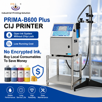 Printer Inkjet Kontinu 360 yang Andal dengan Daya Tahan 24/7 °   Mesin Ruby Nozzle Coder untuk Penandaan Kabel Pipa Plastik Baja Kaca