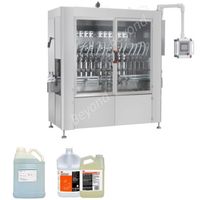 Machine de remplissage automatique à piston linéaire pour liquides visqueux - Équipement d'embouteillage de haute précision