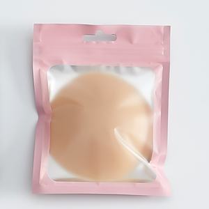 Toppa per seno in Silicone invisibile a forma di cuore Anti-rigonfiamento in tessuto aderente cerotto per tettuccio - Product Image 5