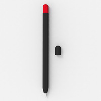 Sensation de peau antichoc Silicone souple stylet pochette pour Apple Pencil 1st 2nd génération conseils housse de protection