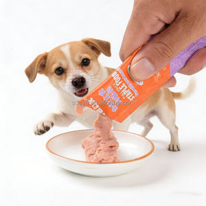 Vente en gros d'usine, bâtonnets de purée de chien naturels, sans céréales, friandises léchables <span class=keywords><strong>pour</strong></span> chiots et chiens adultes - Product Image 4