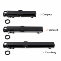 Modul Linear QIGE Long Stroke dengan Rel Geser Profil Aluminium, Bantalan Roda Gigi, Rantai Kabel, dan Carriage Pemandu Linear (Seri KK)