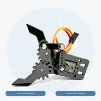 Servomoteur à engrenages métalliques MG90, pince robotique PWM, griffe mécanique pour bras robotique Arduino, projets STEM de préhension et de placement