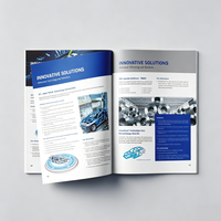 Brochure Aziendale di Alta Qualità, Catalogo Commerciale Personalizzato con Stampa Offset e Rilegatura Perfetta